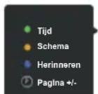 OK ODL 32751FCTIB - Het ondersteuningsmenu configureren - 2