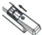 OK ODL 32751FCTIB - Installing Batteries in the Remote Control - 3