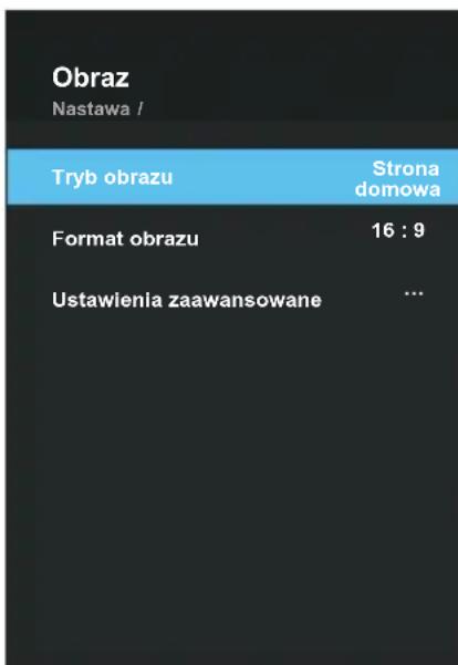 OK ODL 32751FCTIB - Konfigurowanie menu obr - 1