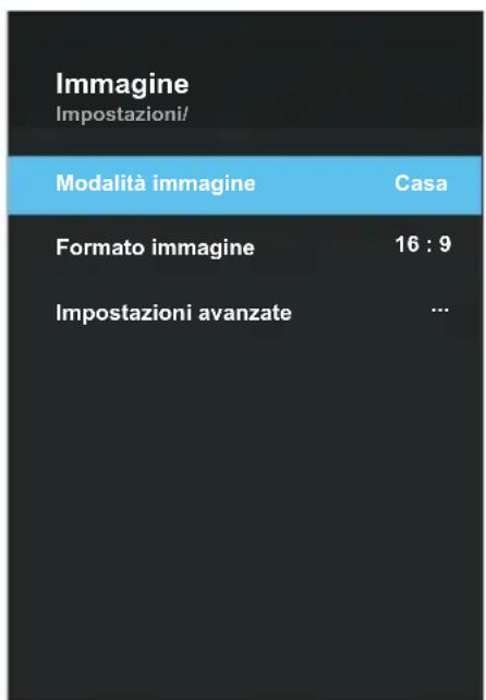 OK ODL 32751FCTIB - Configurazione del menu Immagine - 1