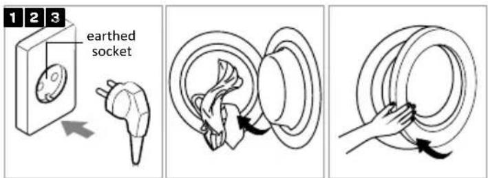 Tomado TDC8001W - PREPARING BEFORE DRYING - 1