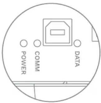 REGA Saturn MK3 - LED-ANZEIGEN AUF DER RÜCKSEITE - 1