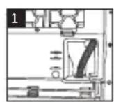 BEKO DCU9203020BXT - Raccord du tuyau de vidange de l'eau - 1