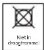 BEKO DCU9203020BXT - Wasgoed dat nicht in de droger kan worden gedroogd - 1