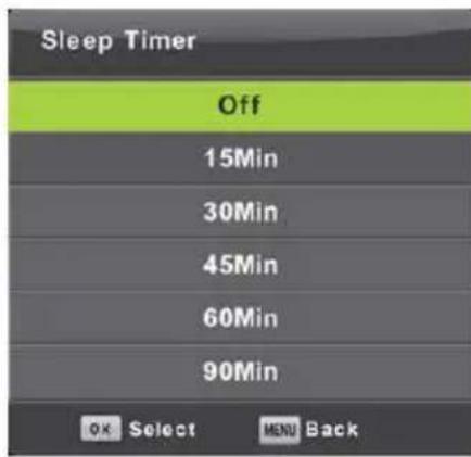 LENCO DVL240 - Sleep Timer - 1