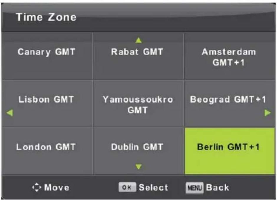 LENCO DVL240 - Time Zone - 1