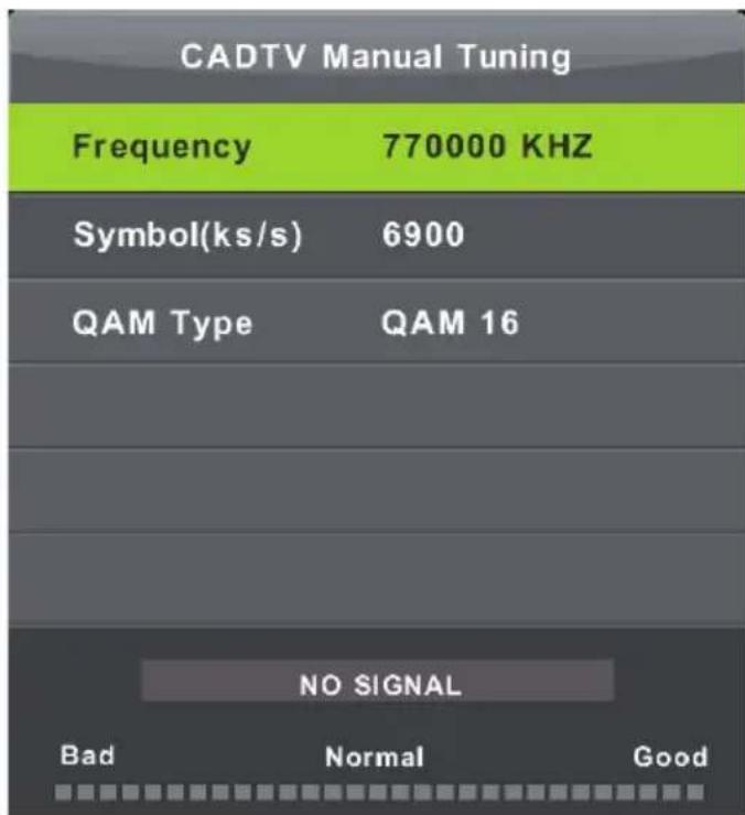 LENCO DVL240 - DTV Manual Tuning (Manuelle DTV-Abstimmung) - 2