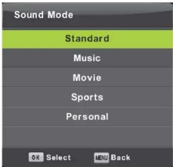 LENCO DVL240 - Menu Audio - 2