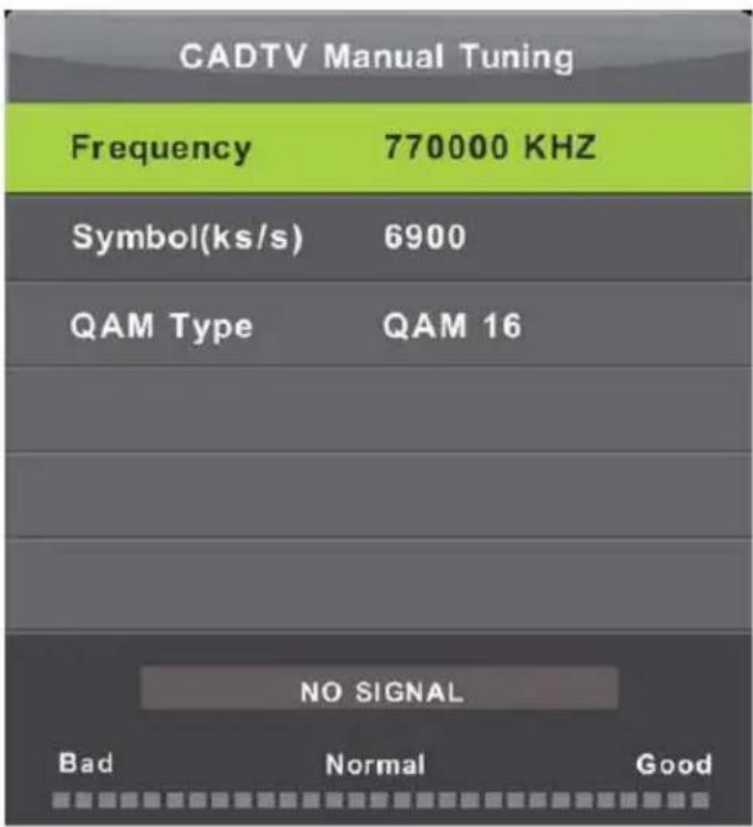 LENCO DVL240 - DTV Manual Tuning (Sintonización manual de DTV) - 2