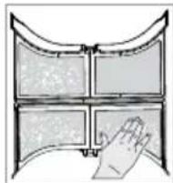Tomado TDH8001W - Nettoyage du filtre du sèche-linge - 2