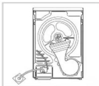 Tomado TDH8001W - INSTALLING THE EXTERNAL DRAINAGE HOSE (INcluded) - 1