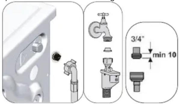 BEKO WTV7714MM1 - Nettoyage des filtres d'arrivée d'eau - 1