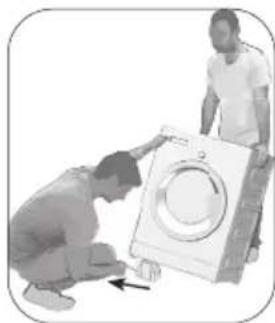 BEKO WTV7714MM1 - Verpakkingsversteviging verwijderen - 1