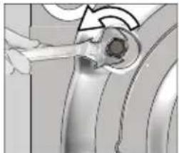 BEKO WTV7714MM1 - Retrait des securités de transport - 1