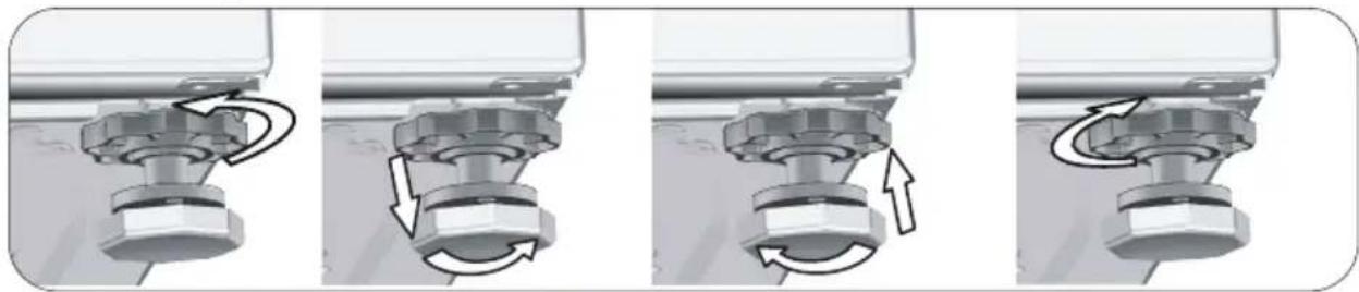 BEKO WTV7714MM1 - Poten afstellen - 2