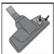 BEKO VCO 42701 AR - nastavení kartáče na parkety/koberec - 2