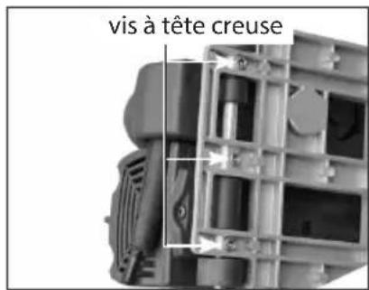 vis à tête creuse