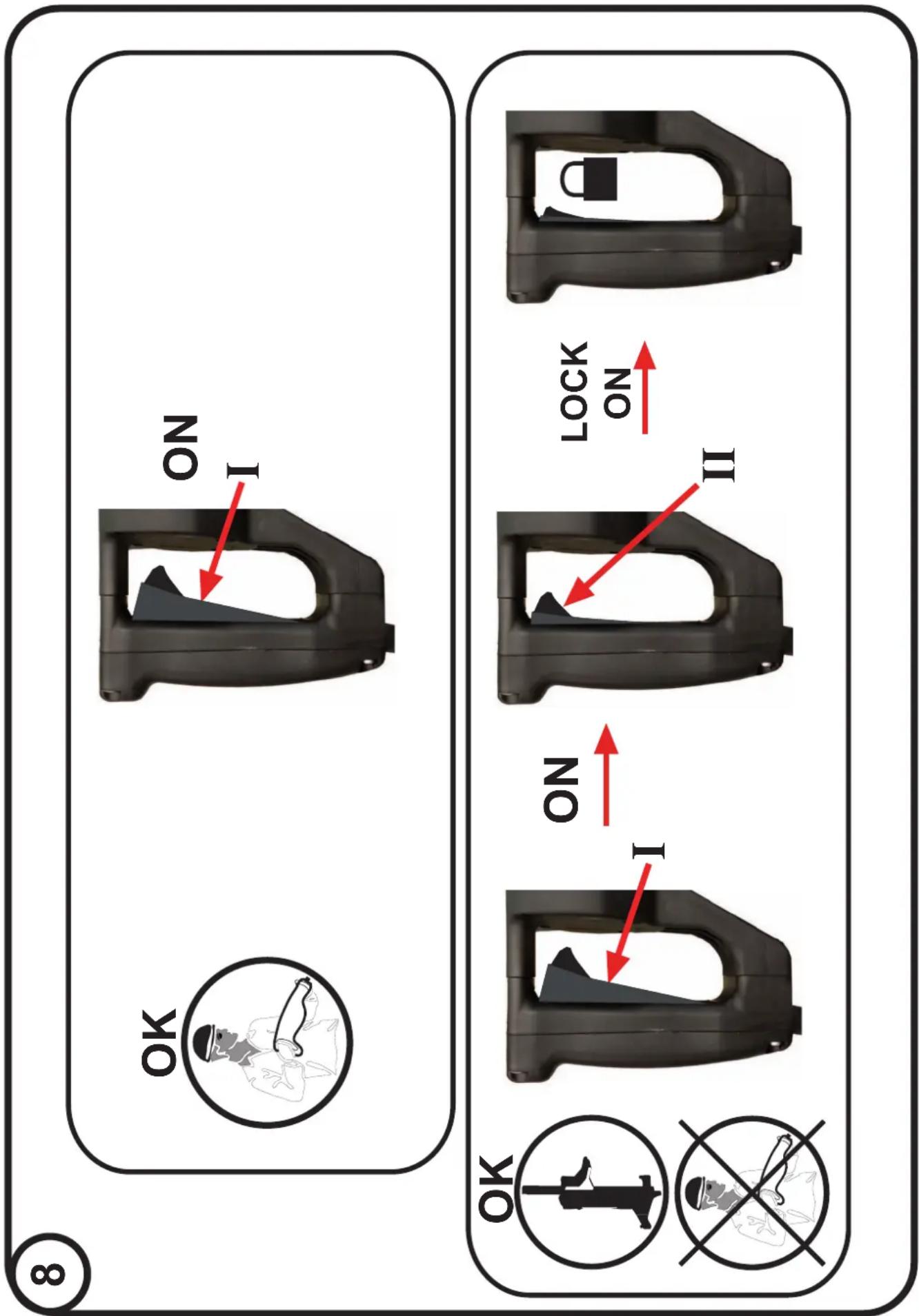 ON I LOCK ON II ON OK OK OK OK OK OK OK OK
