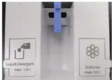 BEKO WTE10741BSCDOS1 - Toevoegen van vloeibaar wasmiddel en wasverzachter - 1