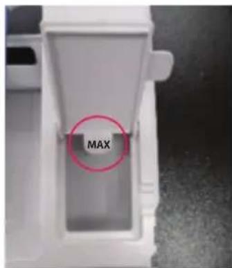 BEKO WTE10741BSCDOS1 - Toevoegen van vloeibaar wasmiddel en wasverzachter - 3