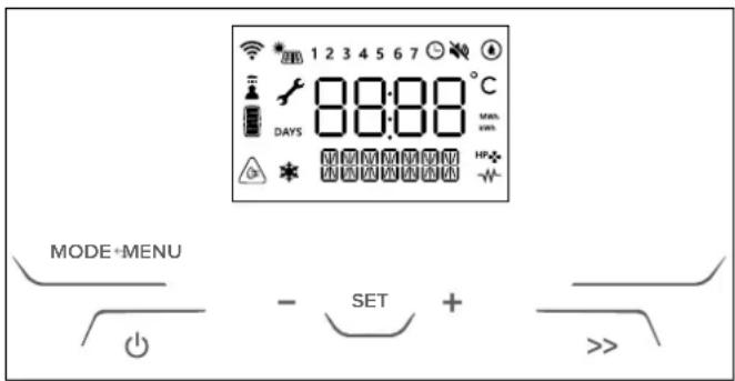 Atag Energion Nuos Plus 200 - Panneau de commande - 1