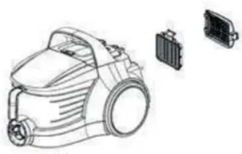 BEKO VCO 42702 AD - Filtro HEPA y filtro de salute - 1