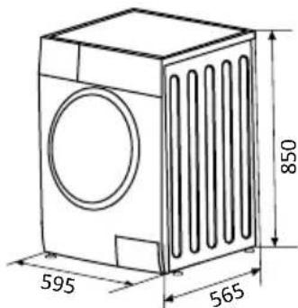 Tomado TWM9001W - Spécifications techniques - 1