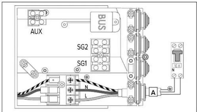 Atag Energion Nuos Plus 250 - Branchement électrique permanent (24h/24h) - 1