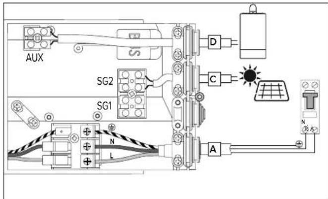 Atag Energion Nuos Plus 250 - AUXILIARY CONNECTION - 1