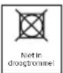 BEKO DS 7436 RX1C - Wasgoed dat niet in de droger kan worden gedroogd - 1