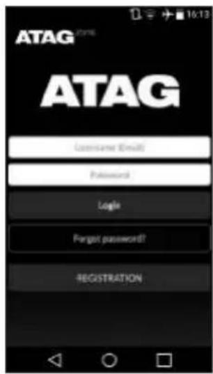 Atag One Zone - Enregistrement du COMPTE - 1
