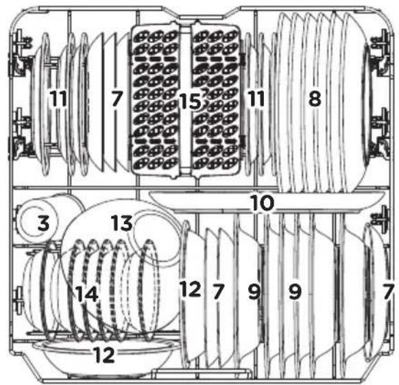 OK ODW 4531 E BI - Basket loading plan - 2