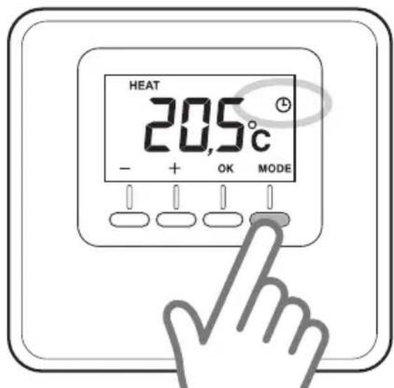 Atag Cube - Regeling met timer ruimteteperatuur - 1