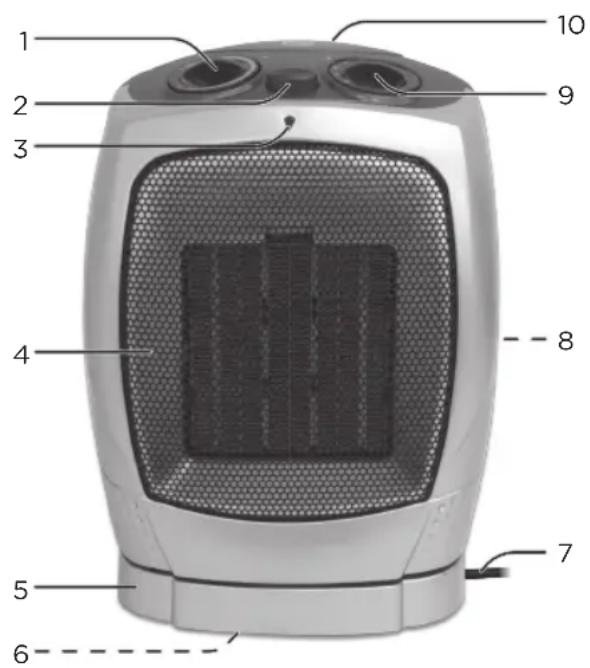 OK OFH 303S - KOMPONENTER - 1