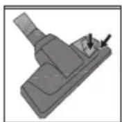 BEKO VCC 6480 T - Adjusting the parquet/ carpet brush - 2