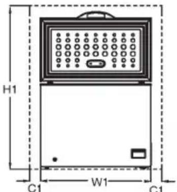 BEKO CF100WN - Spatiul necessities - 1