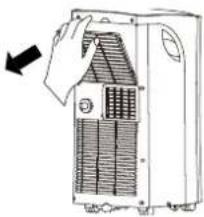 Tomado TMA7000B - Cisteni vzduchového filtru - 1