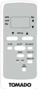 Tomado TMA7000B - IL TELECOMANDO - 1