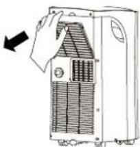 Tomado TMA7000B - Pulizia del filtro dell'aria - 1