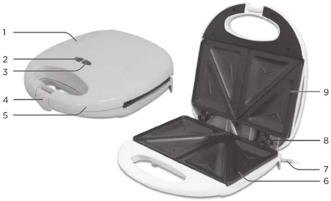 OK OSM 102W - COMPONENTS - 1
