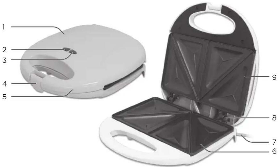OK OSM 102W - ДЕТАЛИ - 1