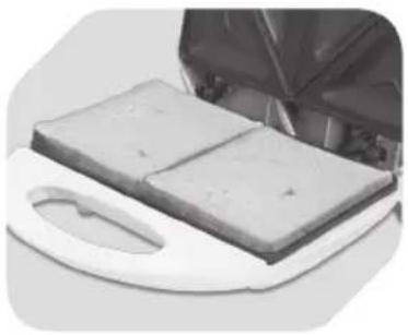 OK OSM 102W - ATT ANVÄNDA SMÖRGÅSGRILLEN - 3