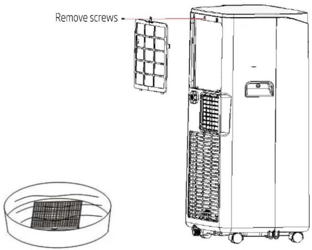 Remove screws
