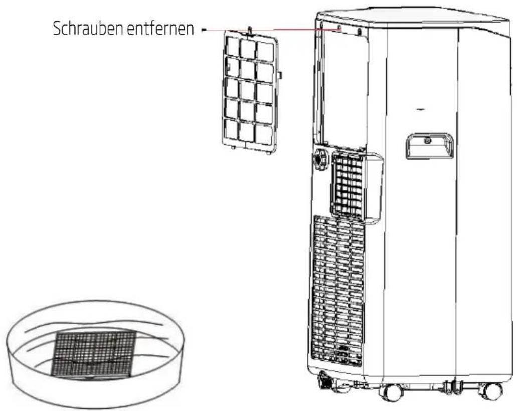 Schrauben entfernen