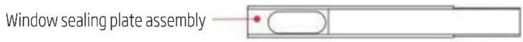 Window sealing plate assembly