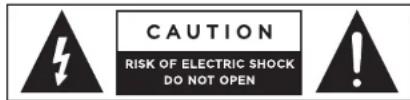 AIWA GBTUR120WD - PARA EVITAR RIESGOS DE ELECTROCUCION O INCENDIO, NO EXPONGA ESTE APARATO A LA LUVIA O LA HUMEDAD. - 1