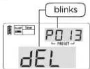AIWA RMD77 - METHOD 1: DELETE A SINGLE MEMORY MANUALLY - 1