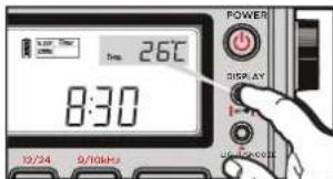 AIWA RMD77 - Con la radio spenta: - 1