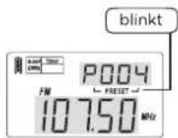 AIWA RMD77 - VERWENDUNG DER GESPEICHERTEN STATIONEN - 1