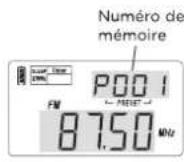 AIWA RMD77 - MÉTHODE 1: SYNTONISATION MANUELLE DE MÉMOIRE - 1
